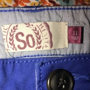SO Blue Shorts